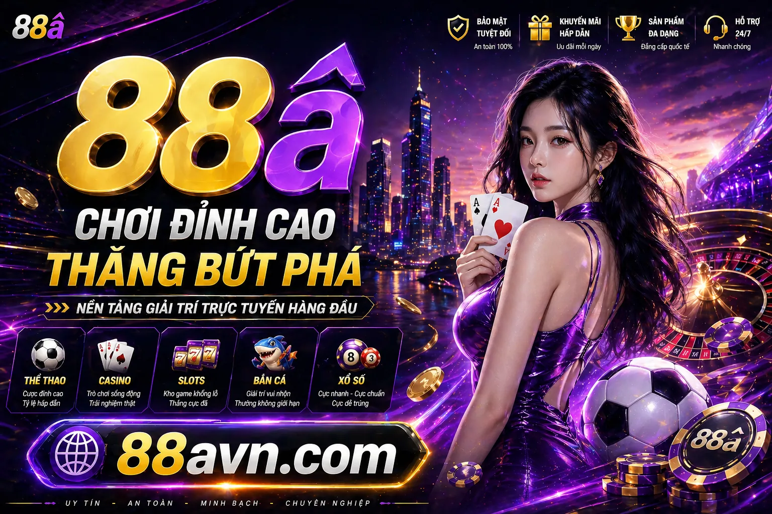Sân vận động với ánh đèn rực rỡ và biểu tượng hi888 khuyến mãi